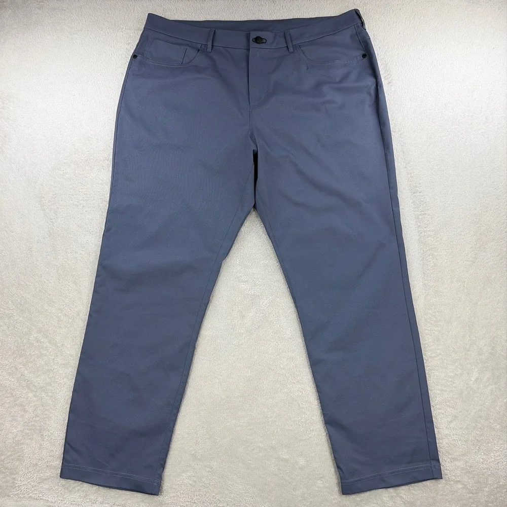 Public Rec Dealmaker Pants Men 38x29 Blue Performance 5-Pocket Stretch Technical